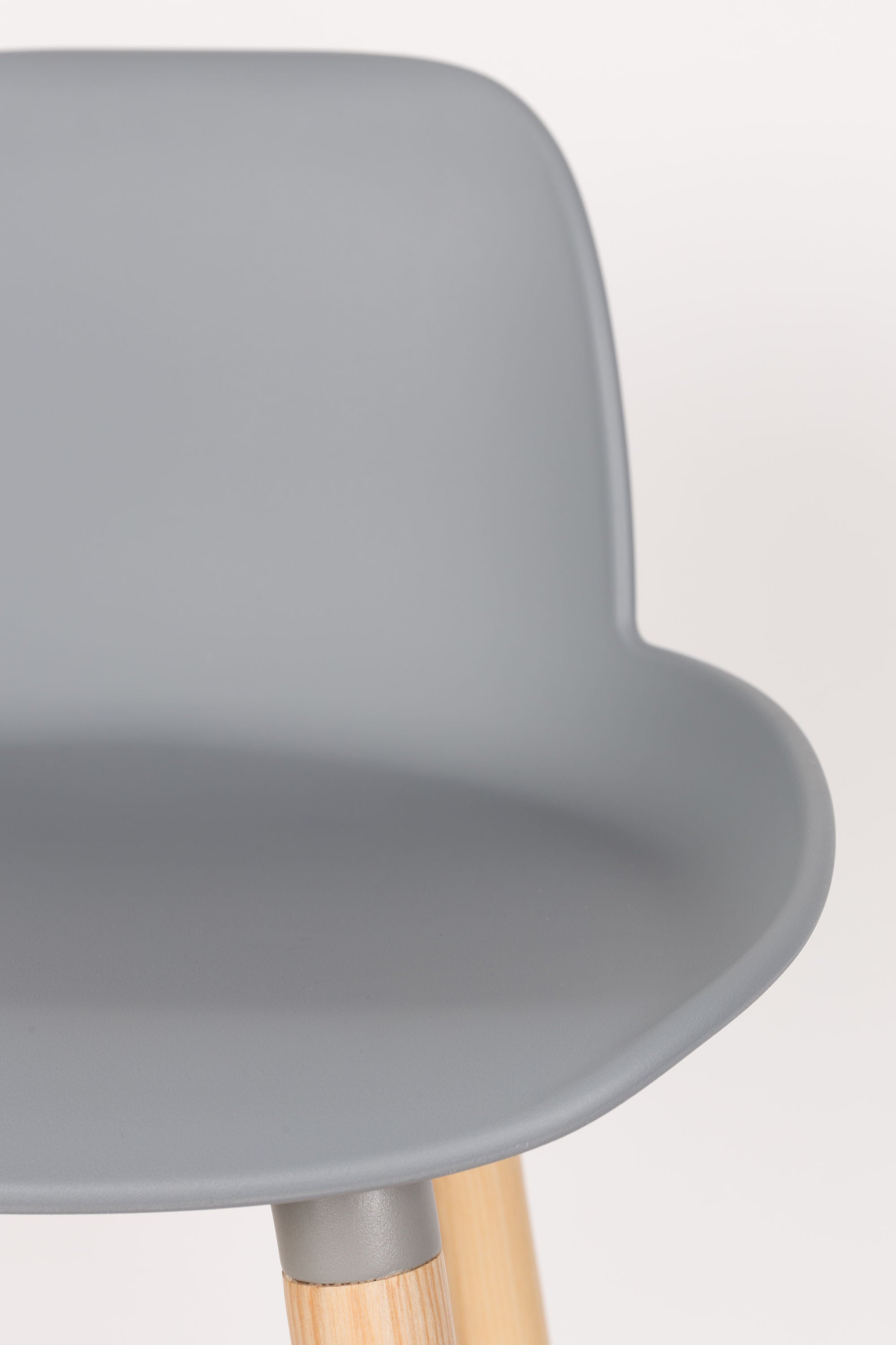 Zuiver Set of 2 Albert Kuip Light Grey Counter Stool